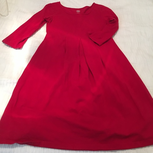 Maternity Fit & Flare Dress - Picture 1 of 4